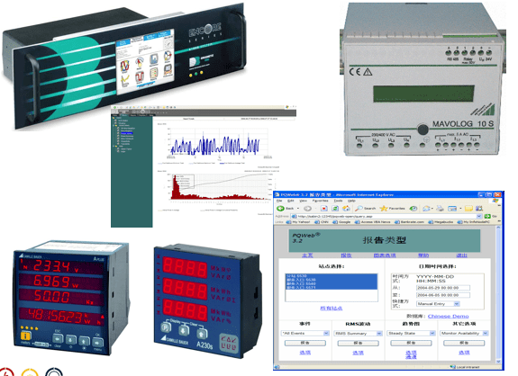 在線電能質量及能效產品分類